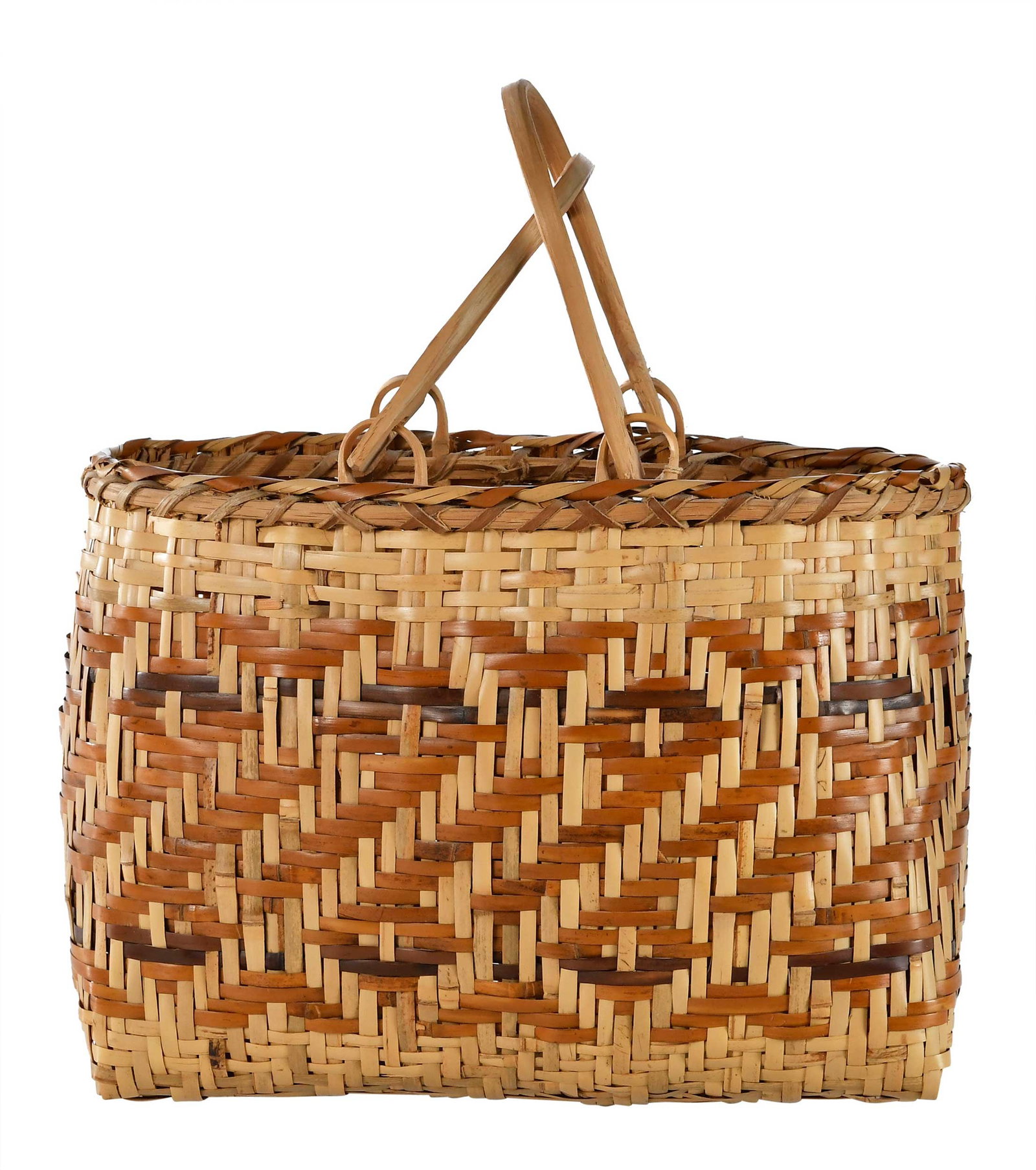 Alice Walkingstick Rivercane Market Basket (1 of 8)