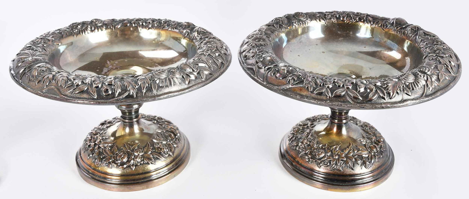 Six Sterling Table Items - 2