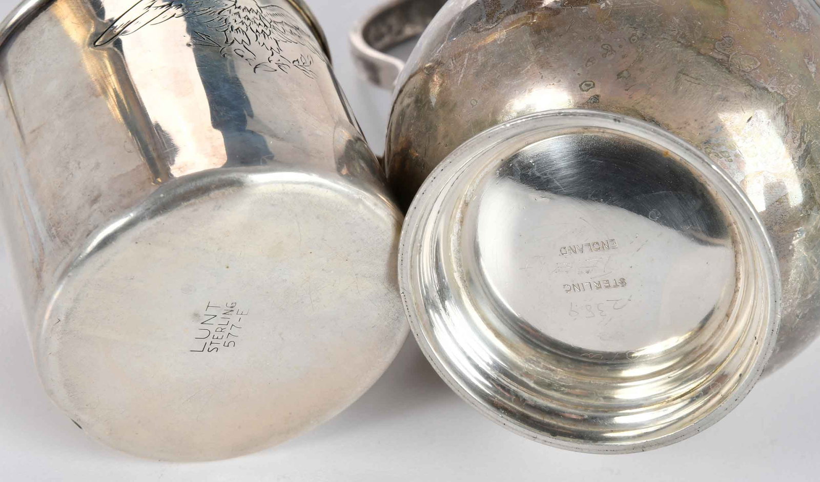 Six Sterling Table Items - 5