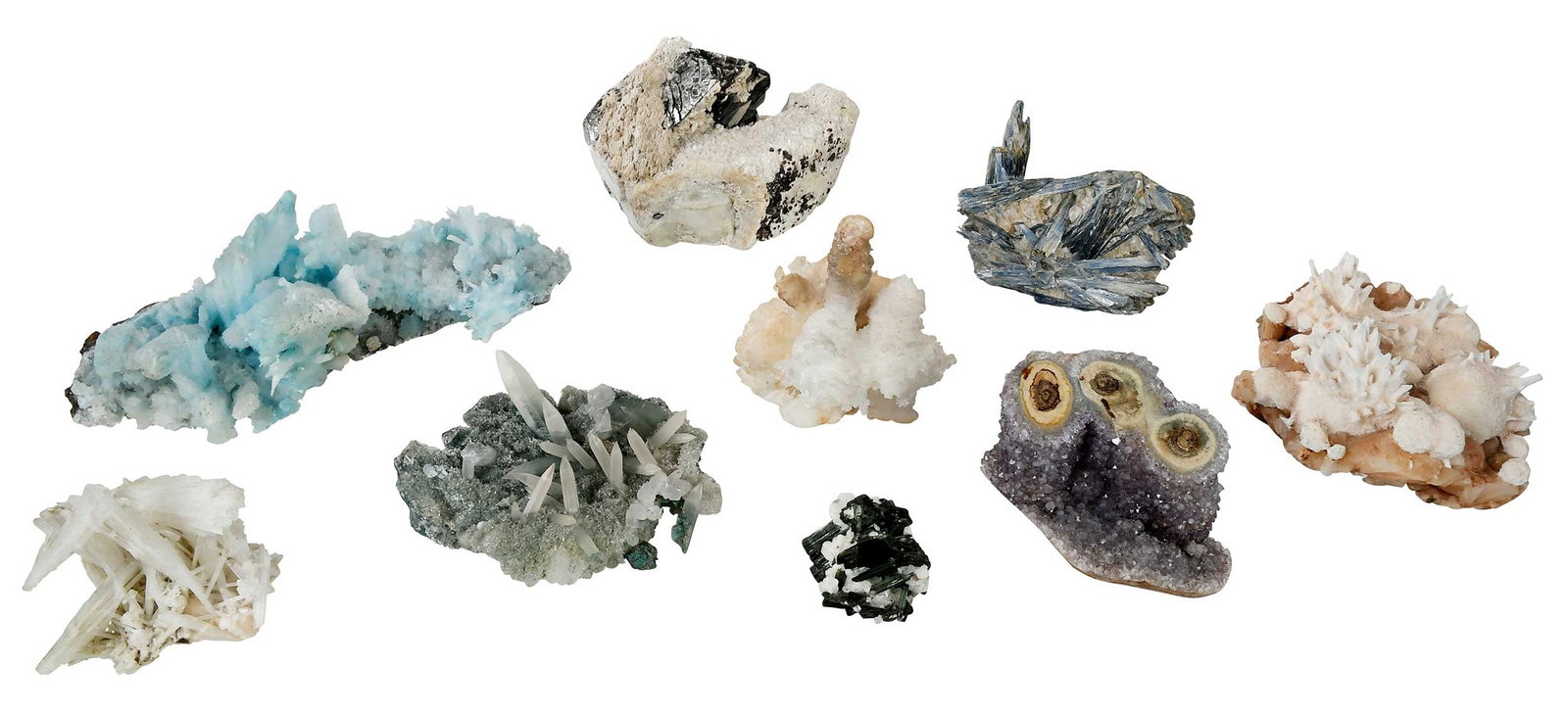 Collection of Nine Mineral Specimens (1 of 16)