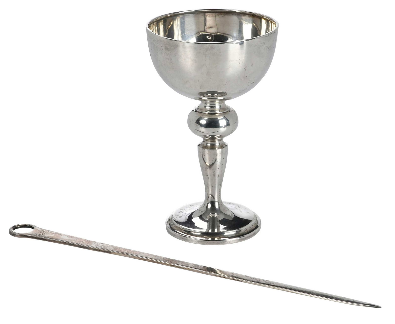 Two English Silver Table Items, Elkington & Bateman (1 of 8)