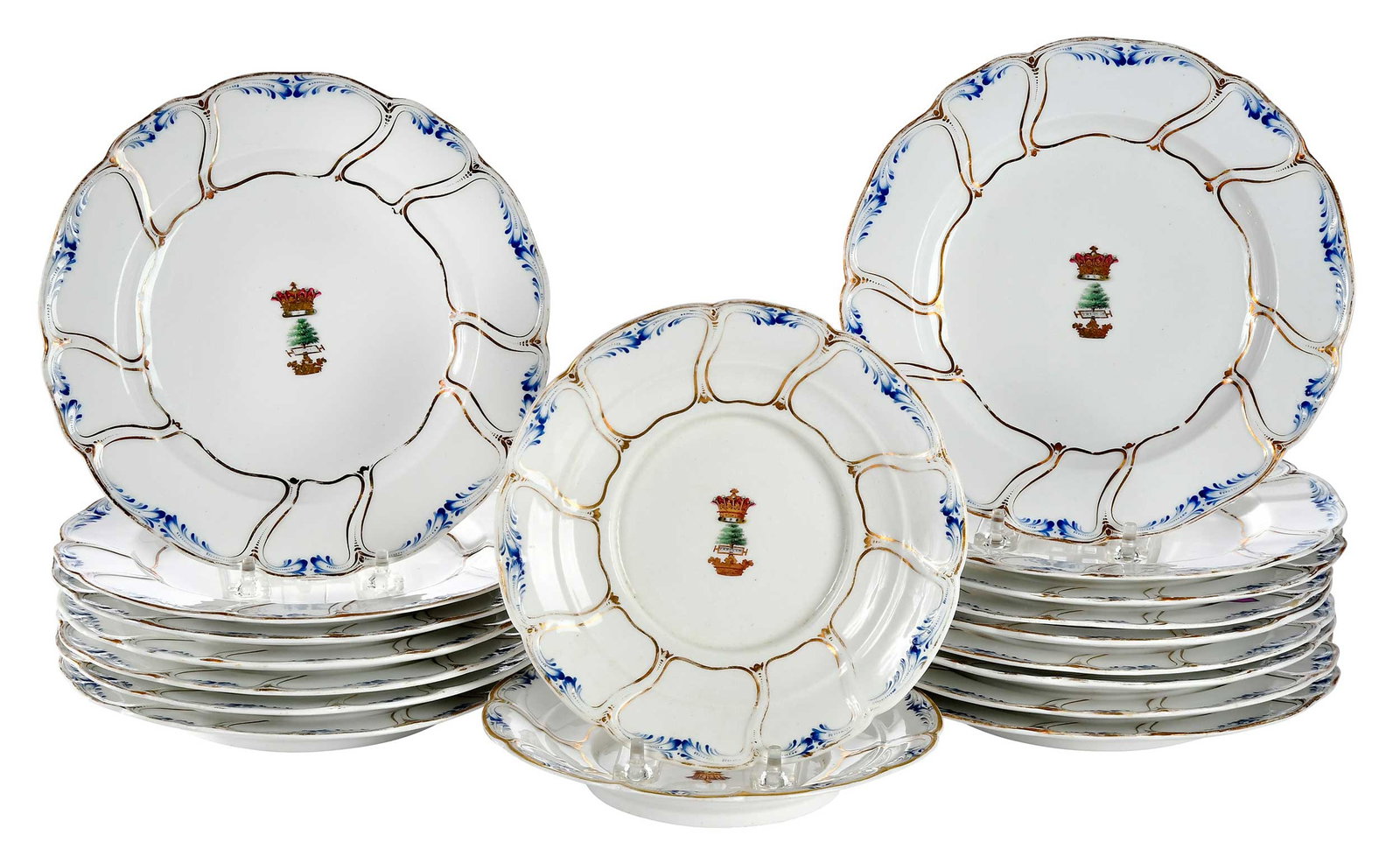 18 Bloor Derby Porcelain Plates (1 of 7)