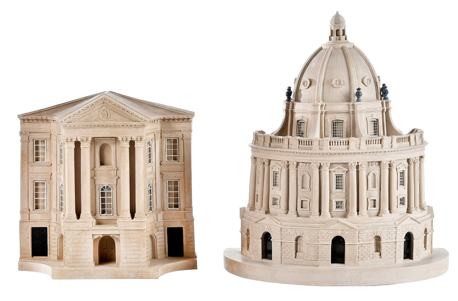 Two Timothy Richards Architectural Model Bookends (1 of 10)