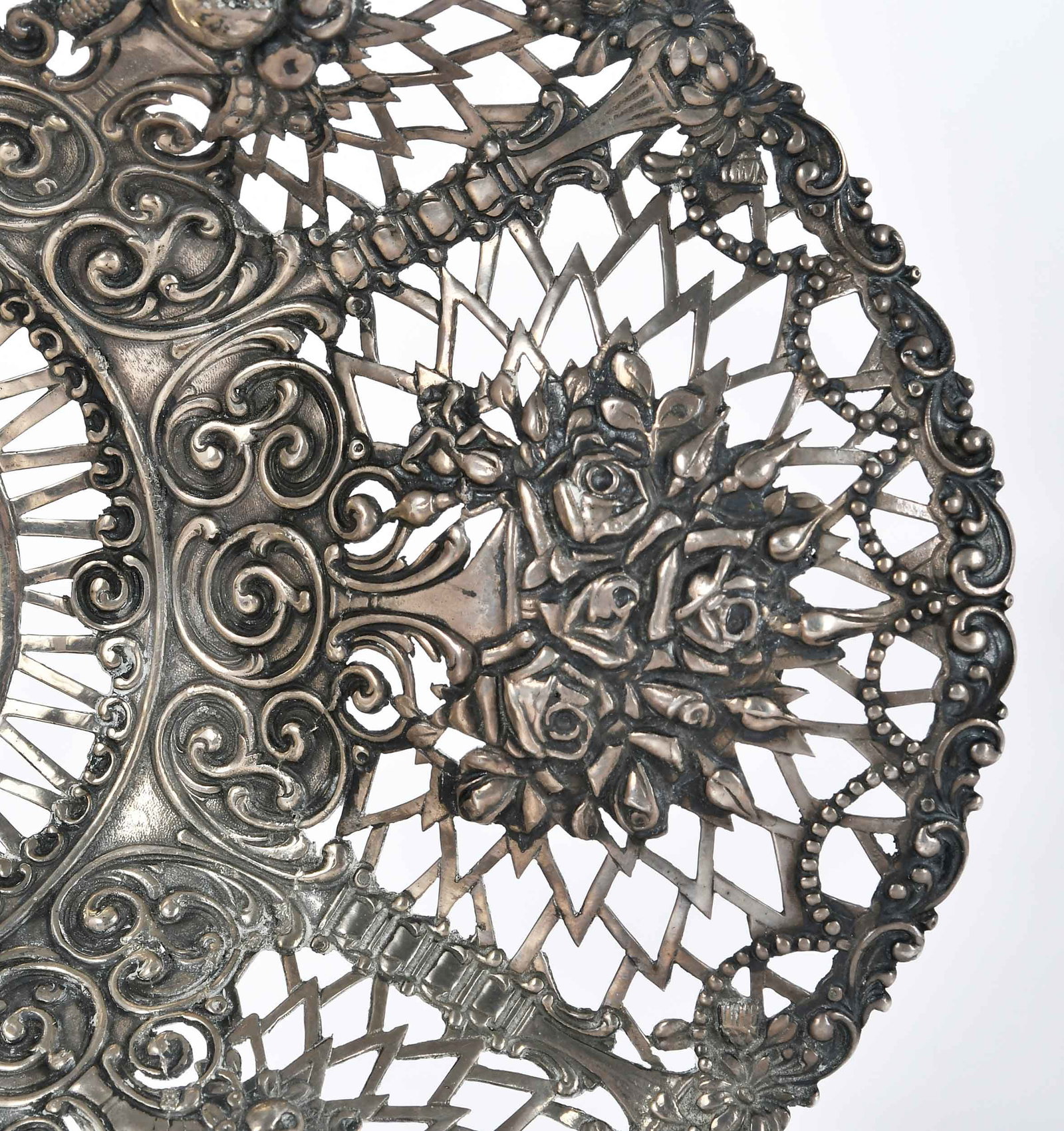 Four German Silver Table items - 8