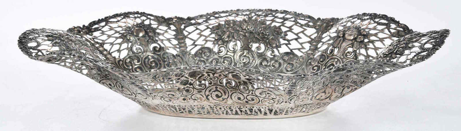 Four German Silver Table items - 9