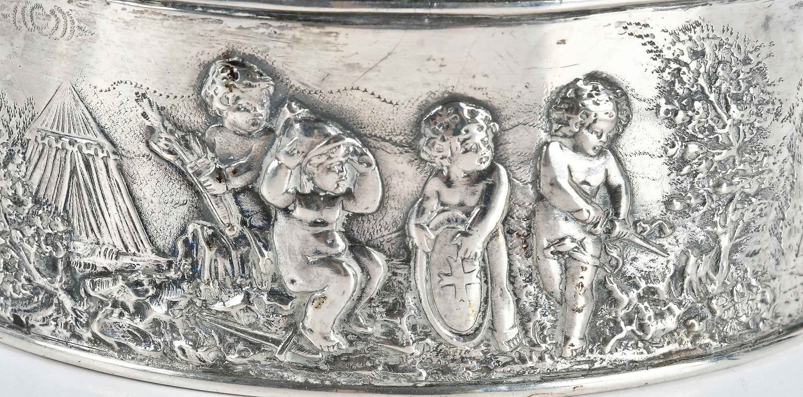 Continental Silver Round Box - 7