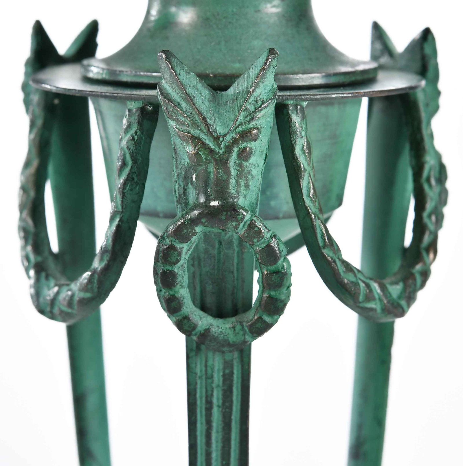 Five Decorative Wood and Bronze Table Objects - 10