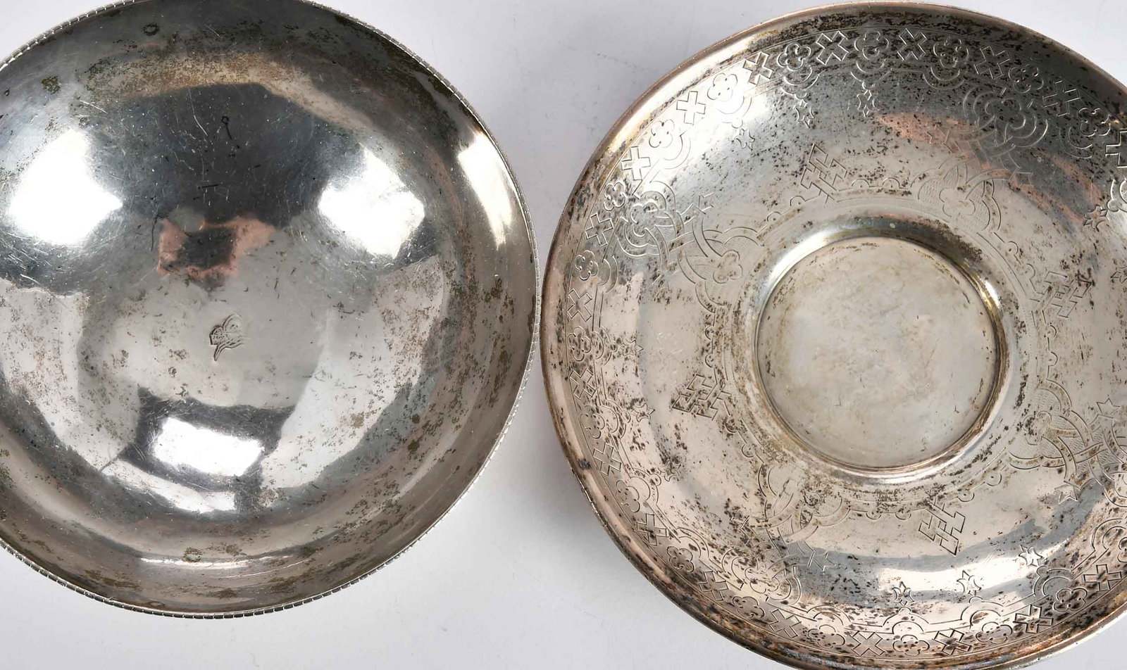Nine Mostly Turkish Silver Table Items - 3