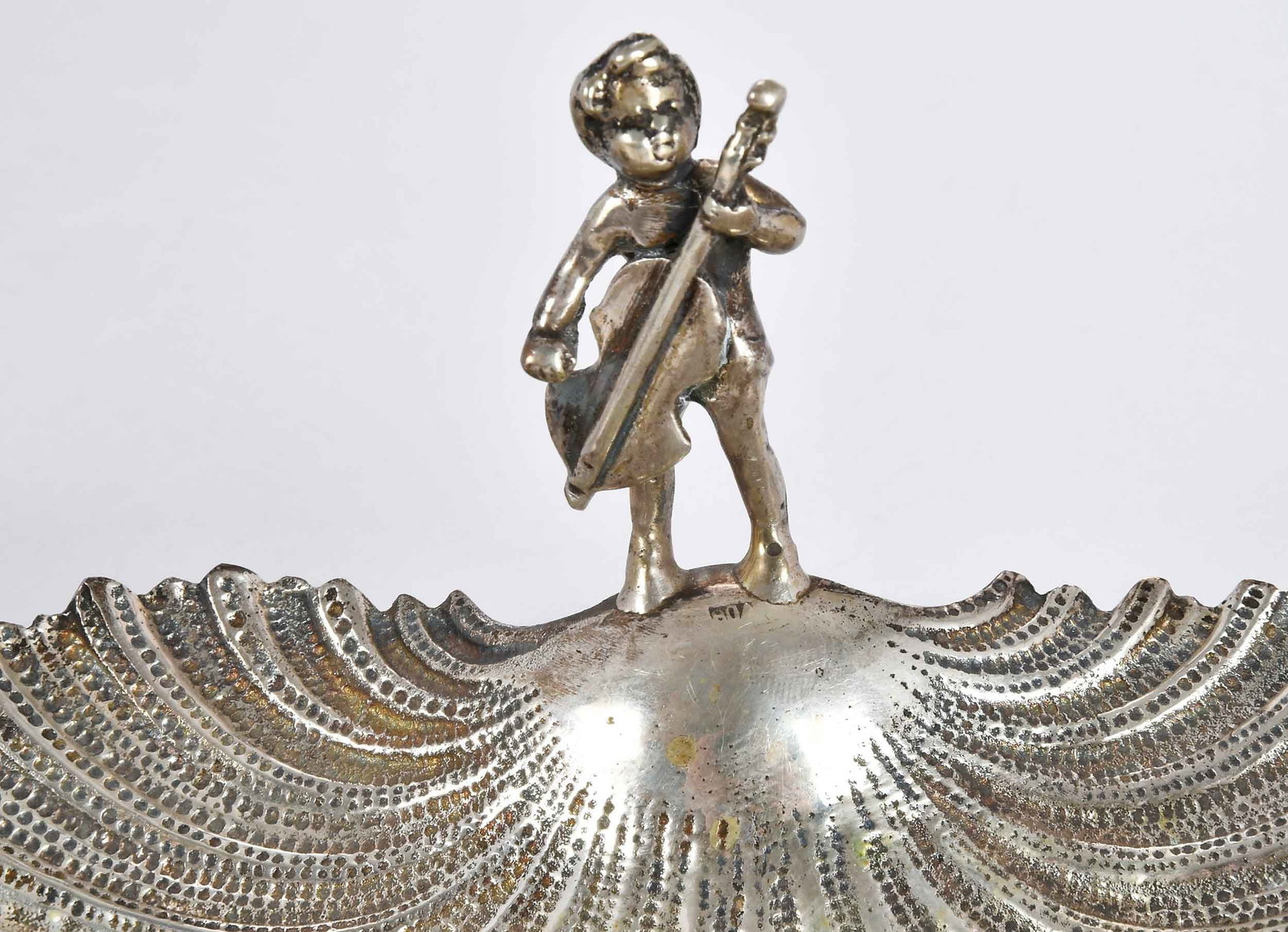 Nine Mostly Turkish Silver Table Items - 7