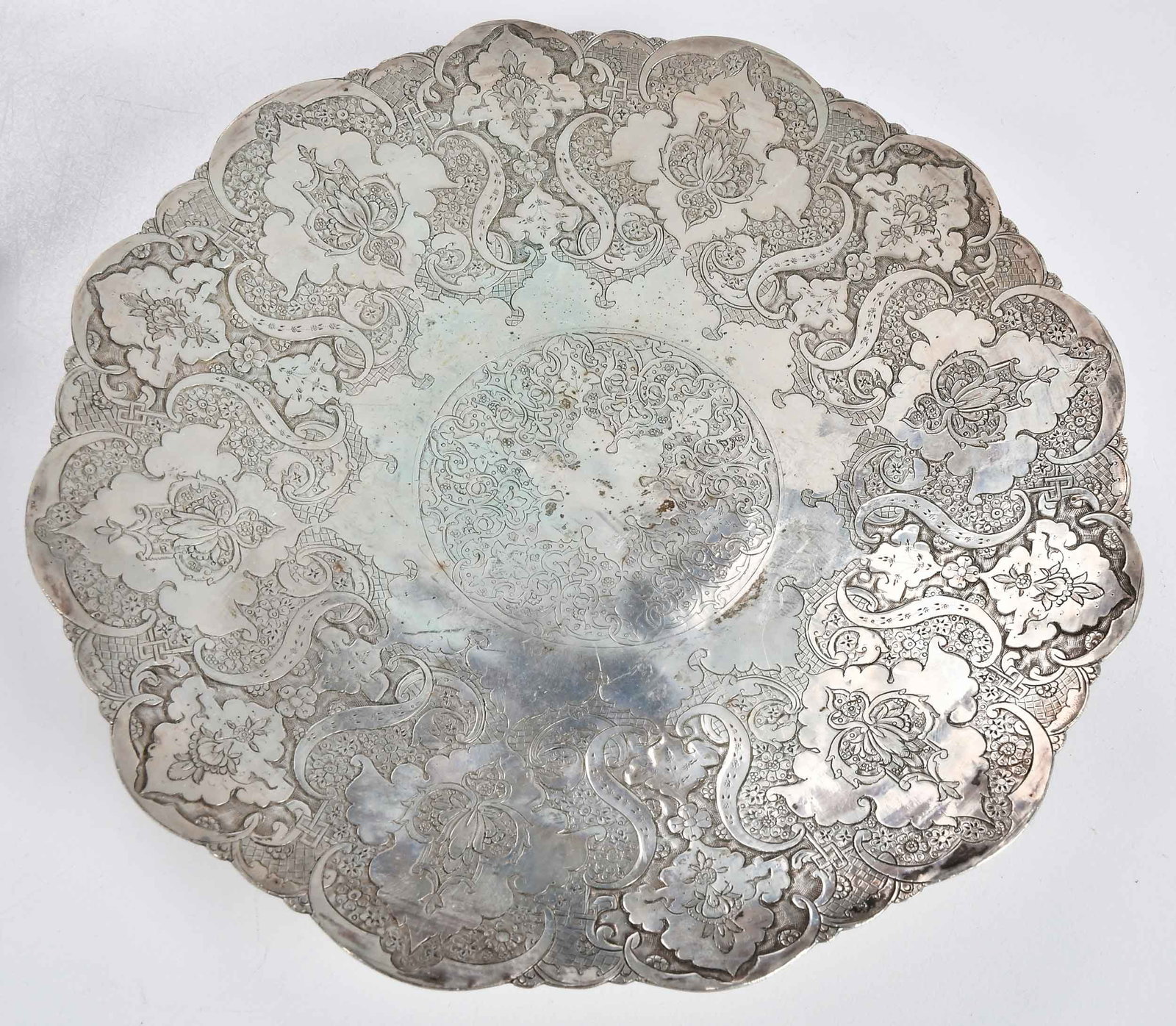 Nine Mostly Turkish Silver Table Items - 8