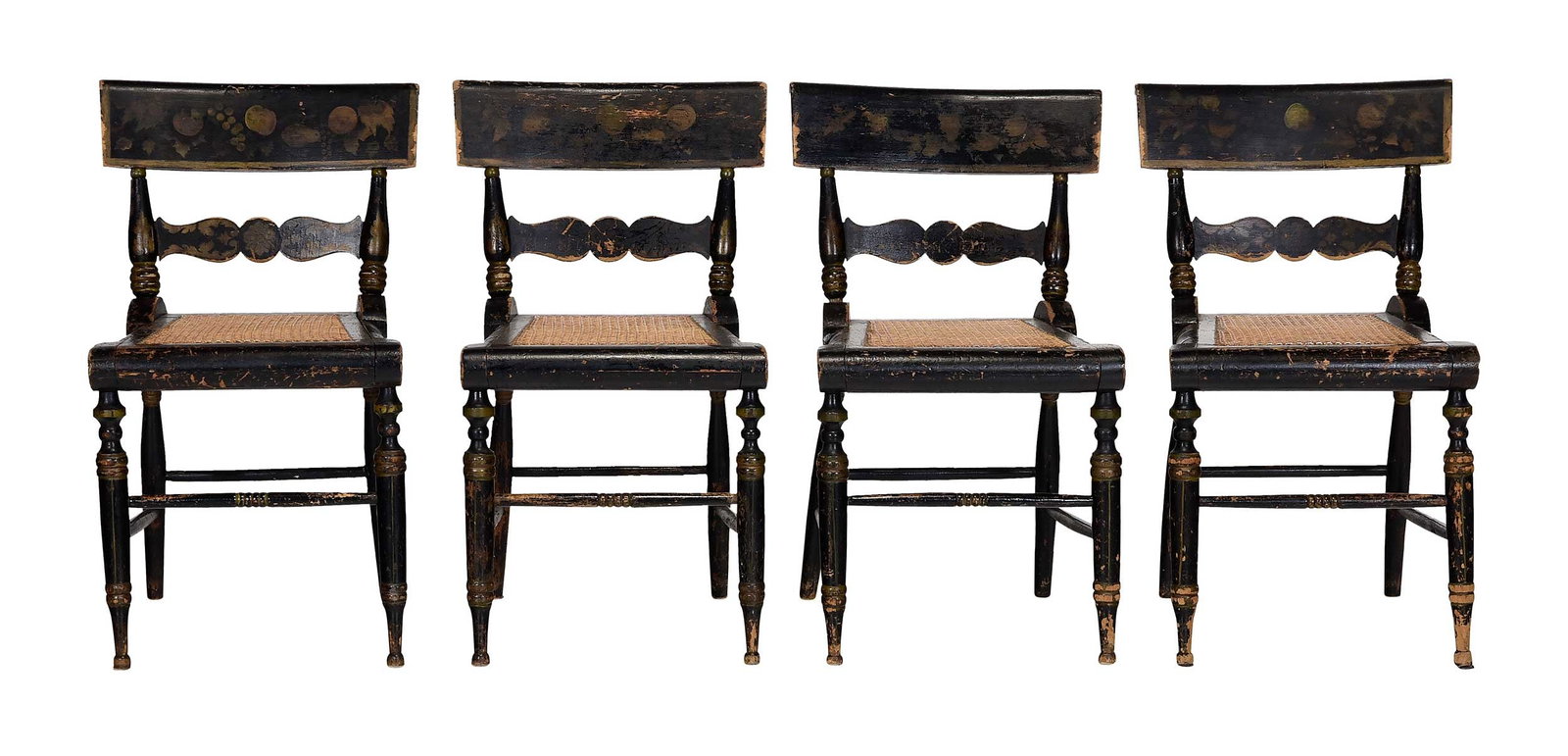 Set of Four Baltimore Classical Fancy Side Chairs (1 of 10)