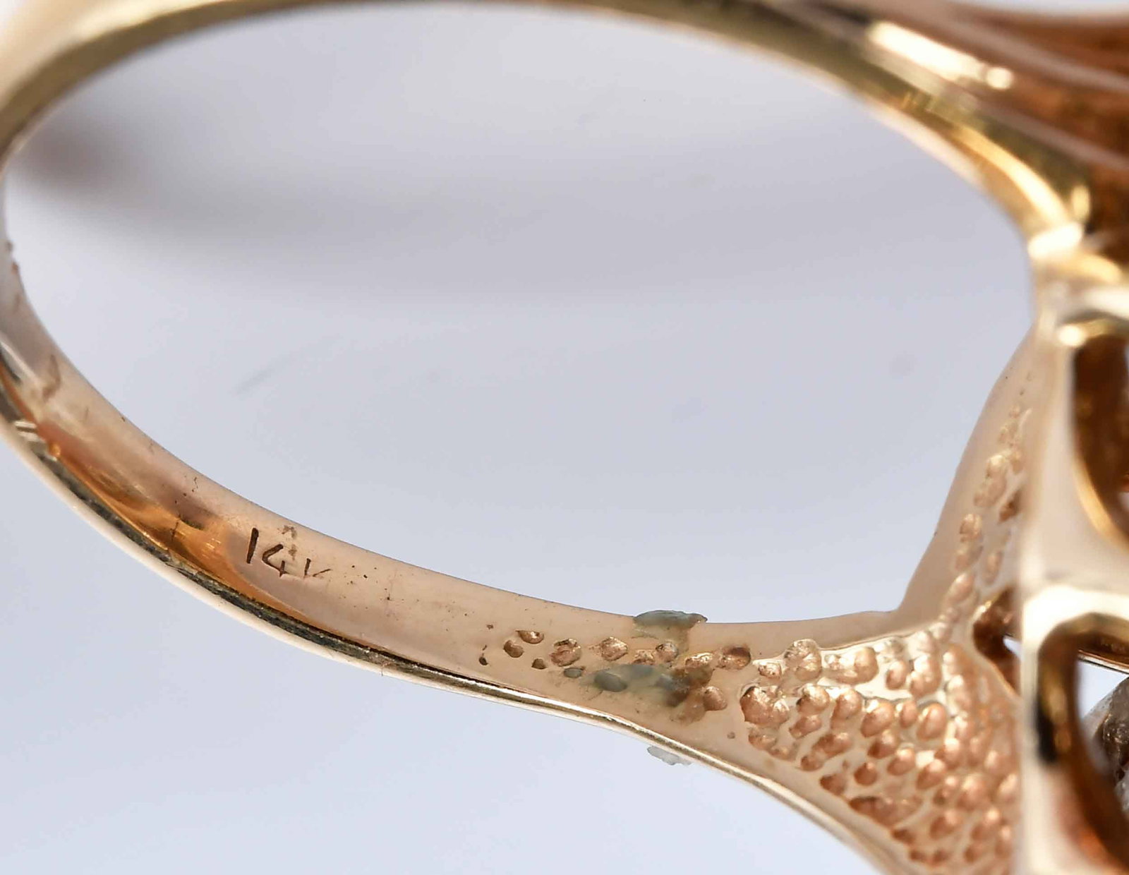 14kt. Diamond Waterfall Cluster Ring - 6