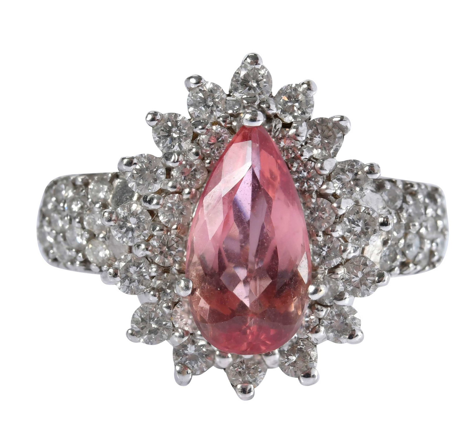 18kt. Imperial Topaz and Diamond Ring (1 of 10)