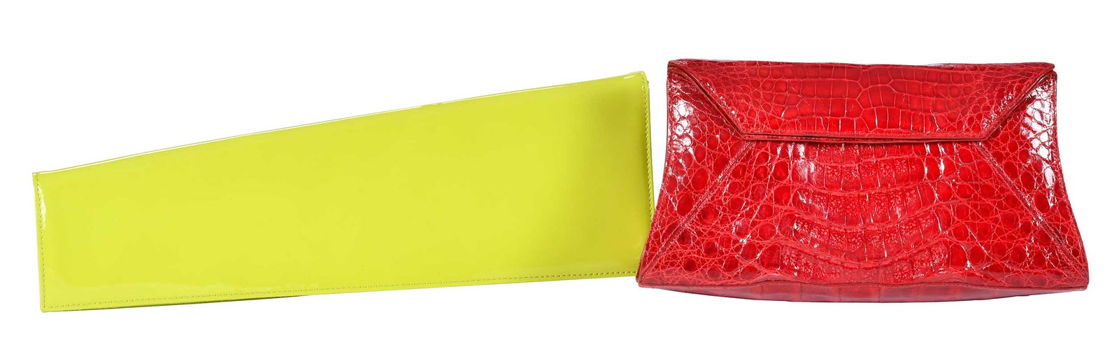 Two Designer Clutches, Nancy Gonzalez and Christian Louboutin (1 of 9)