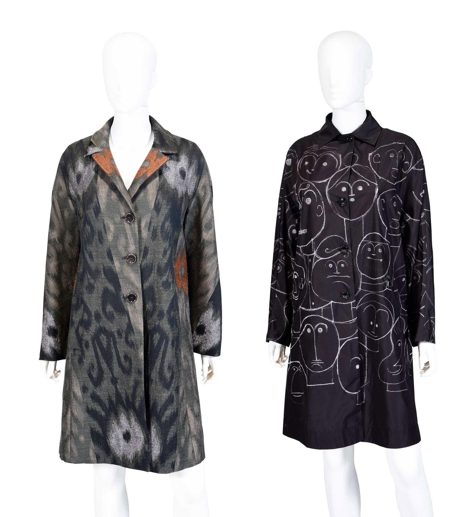 Two Designer Overcoats, Etro and Akris (1 of 10)