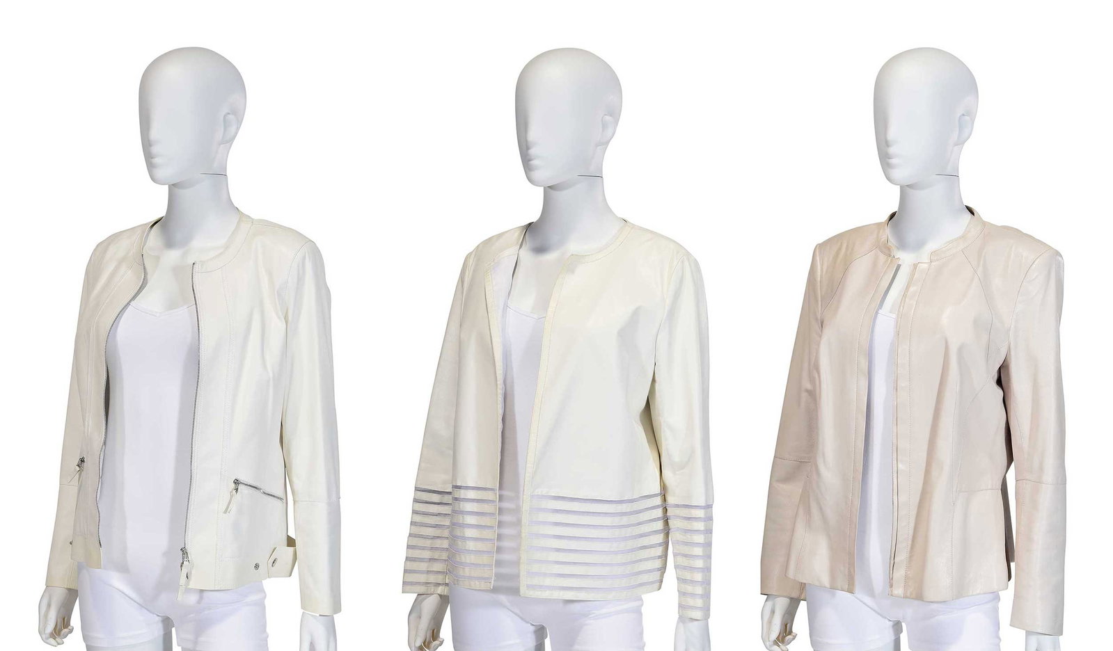 Three Lafayette 148 Leather Jackets (1 of 13)