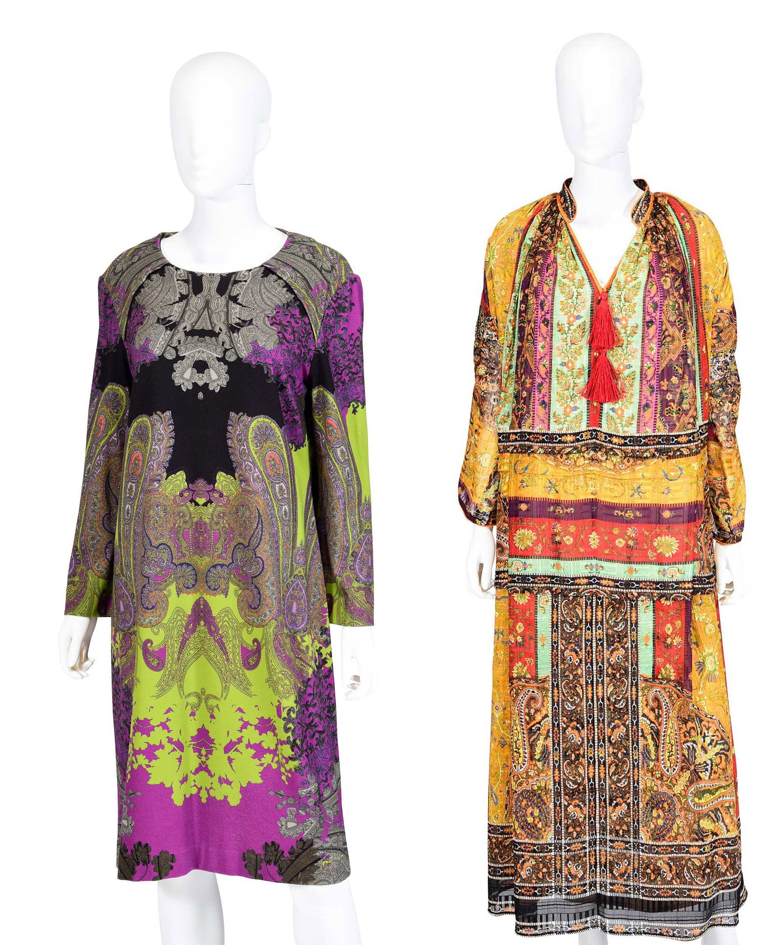 Two Etro Dresses with Printed Motifs (1 of 13)