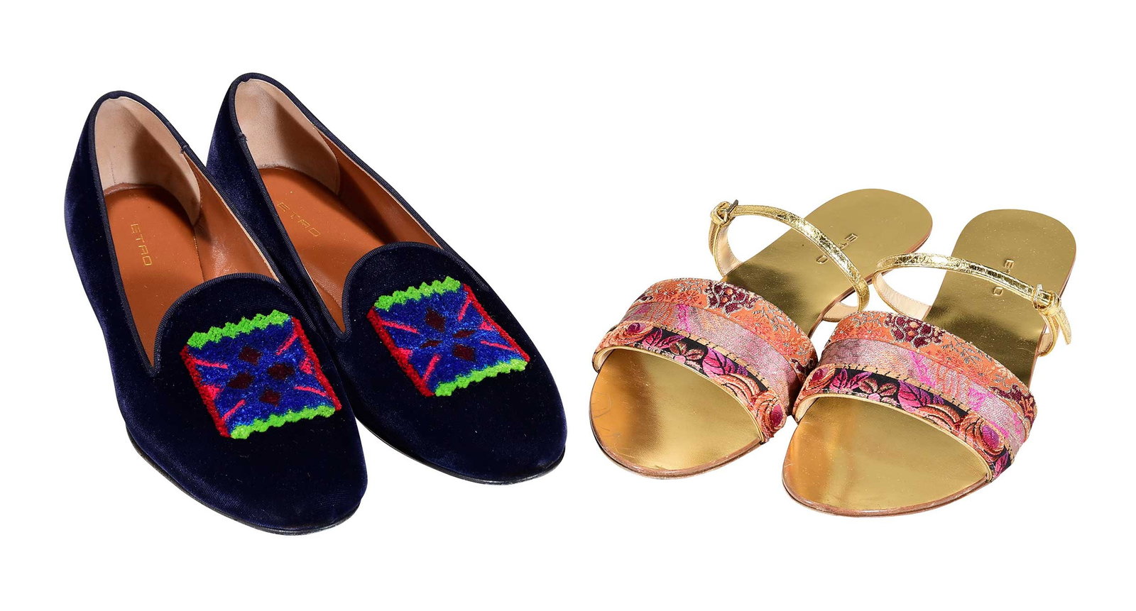Two Pairs of Etro Ladies' Shoes (1 of 5)