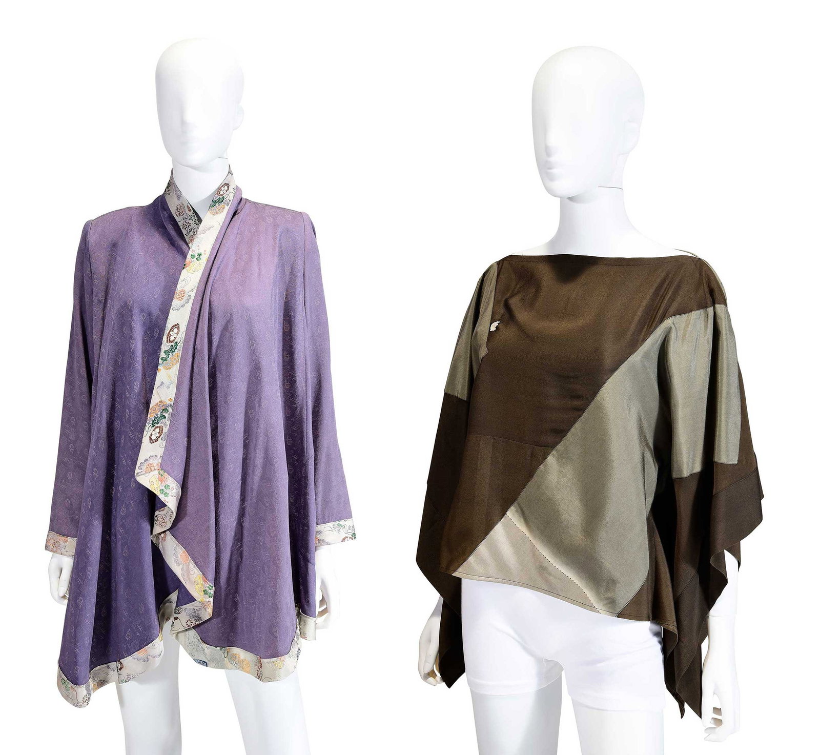 Two Hiroko N. Silk Ladies' Tops (1 of 13)