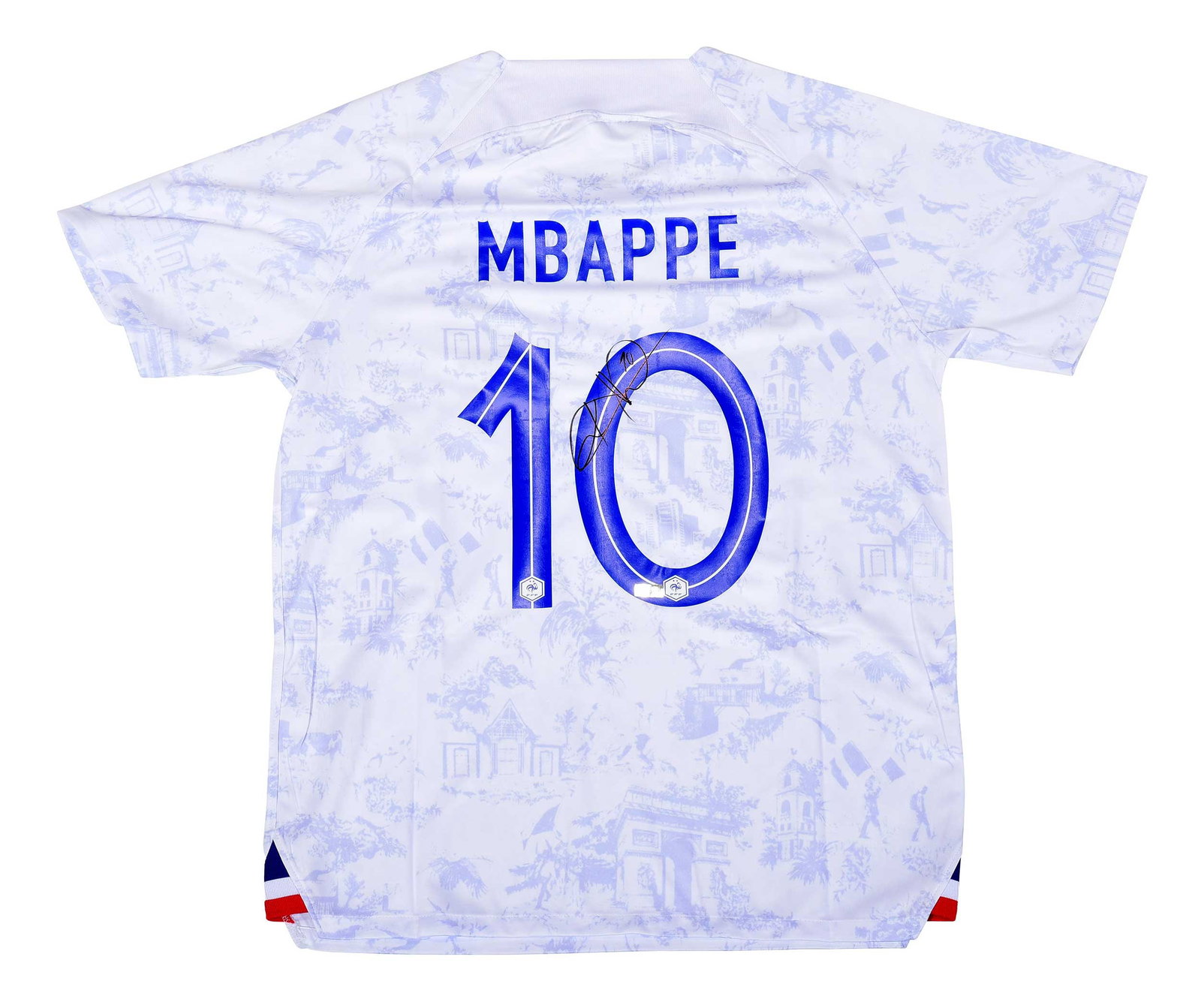 Kylian Mbappe Signed France Soccer / Futbol Jersey, Panini (1 of 6)
