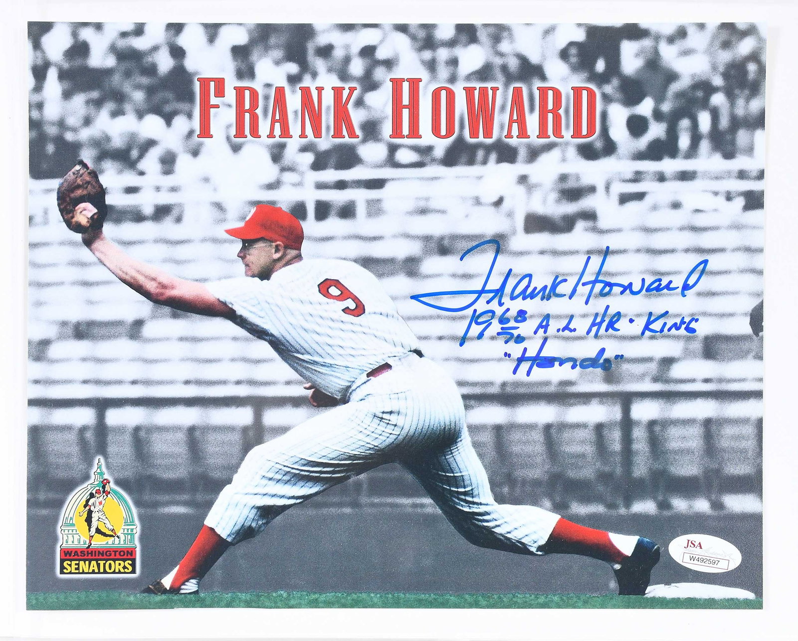Five Baseball Signed 8x10s, Some JSA - 3