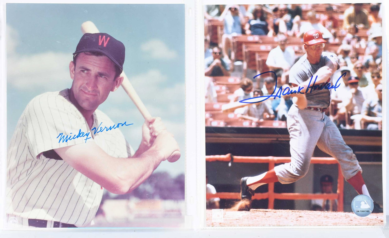 Five Baseball Signed 8x10s, Some JSA - 7