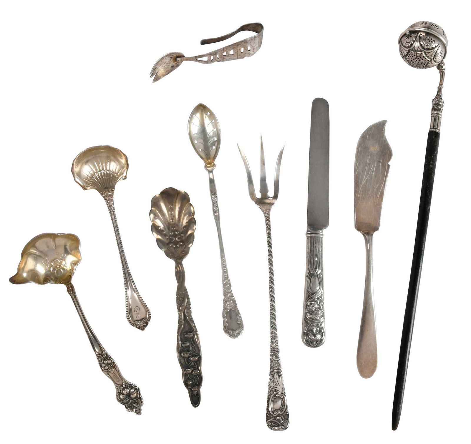 33 Pieces Assorted Sterling Flatware (1 of 3)