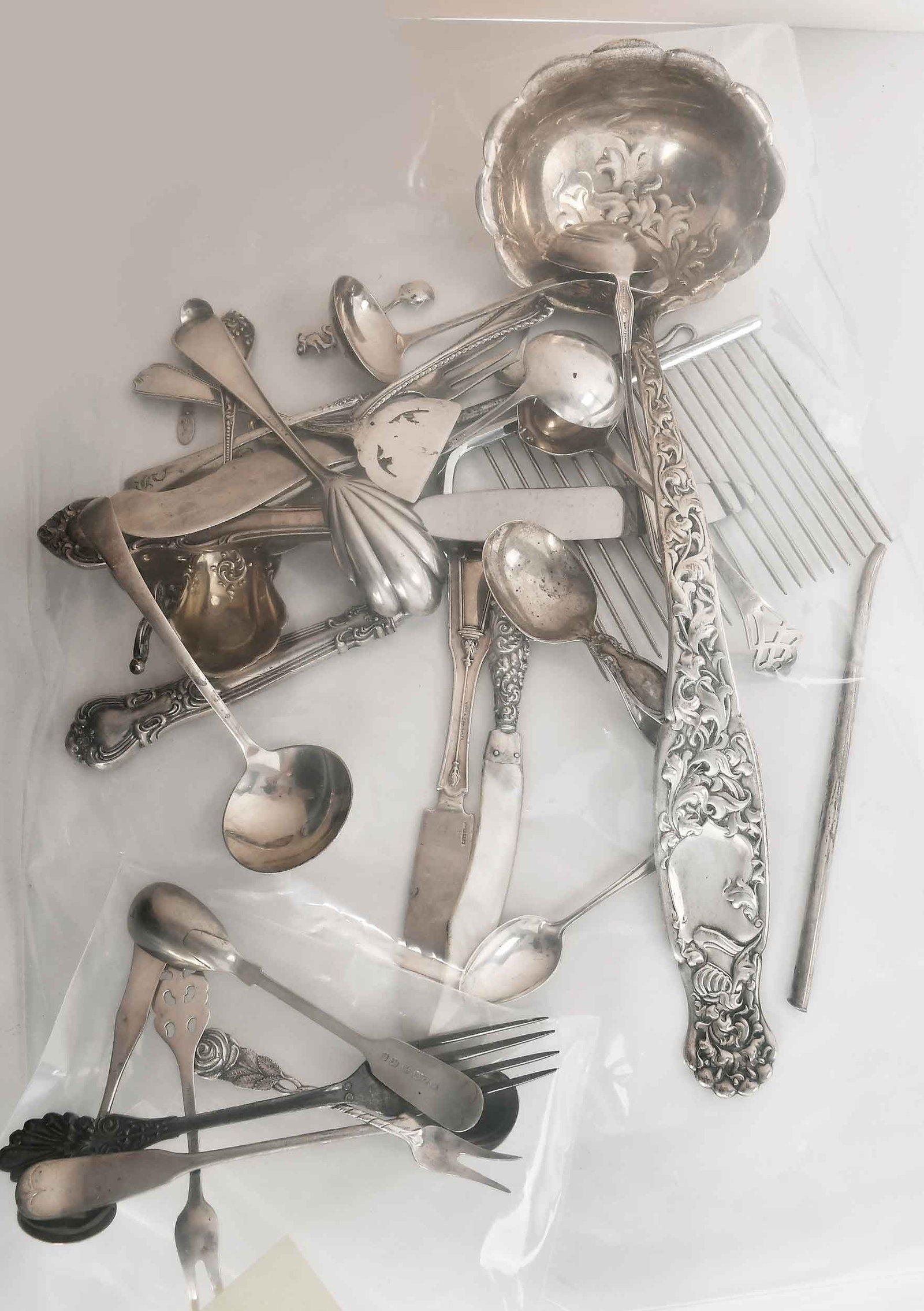 33 Pieces Assorted Sterling Flatware - 3