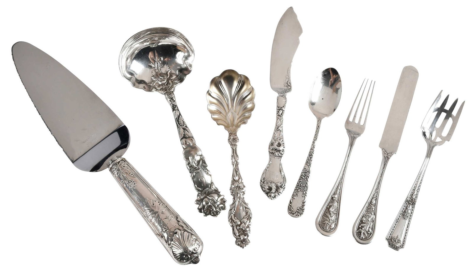 23 Pieces Assorted Sterling Flatware (1 of 3)