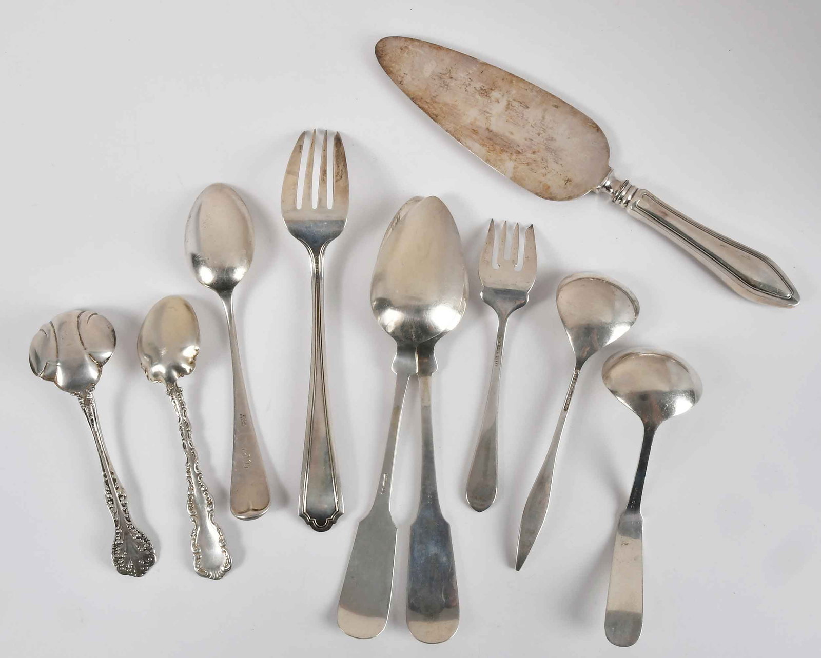 Ten Pieces Assorted Flatware - 2