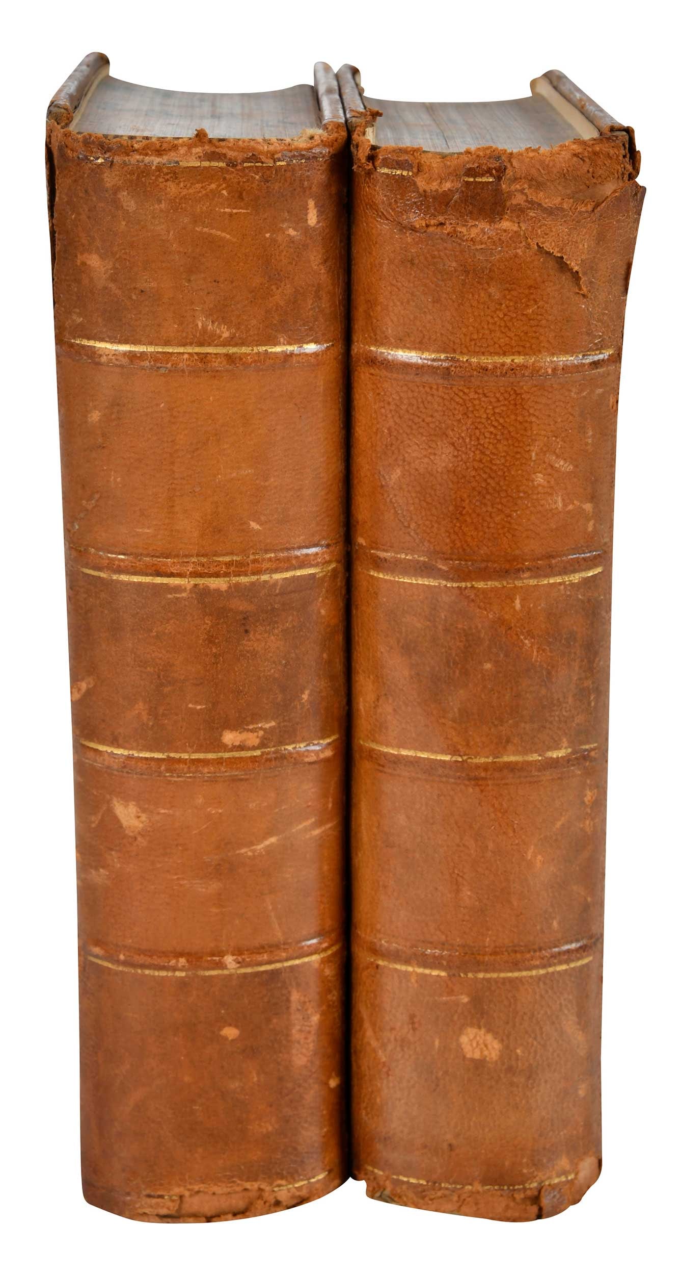 The Military Operations of General Beauregard, In Two Volumes: by Alfred Roman, New York: Harper & Brothers, 1884, two volumes (complete), bound in full tan leather, marbled endpapers and edges Provenance: To Benefit WNC Bridge Foundation