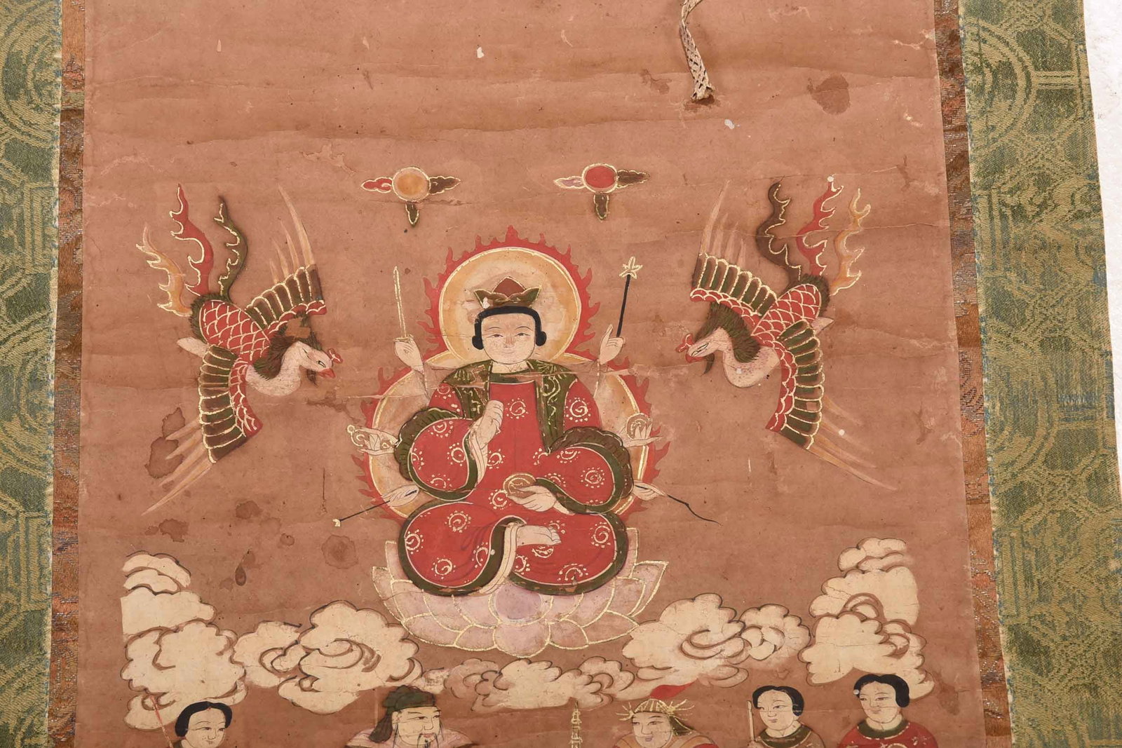 Four Asian Figural Scrolls - 4