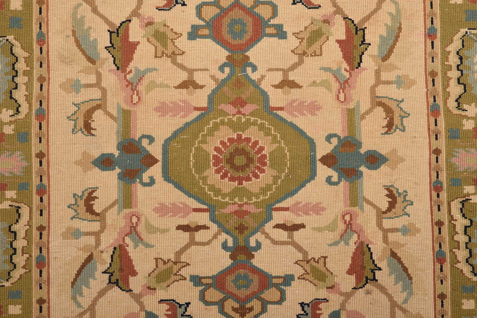 Flat Weave Woolen Rug - 3