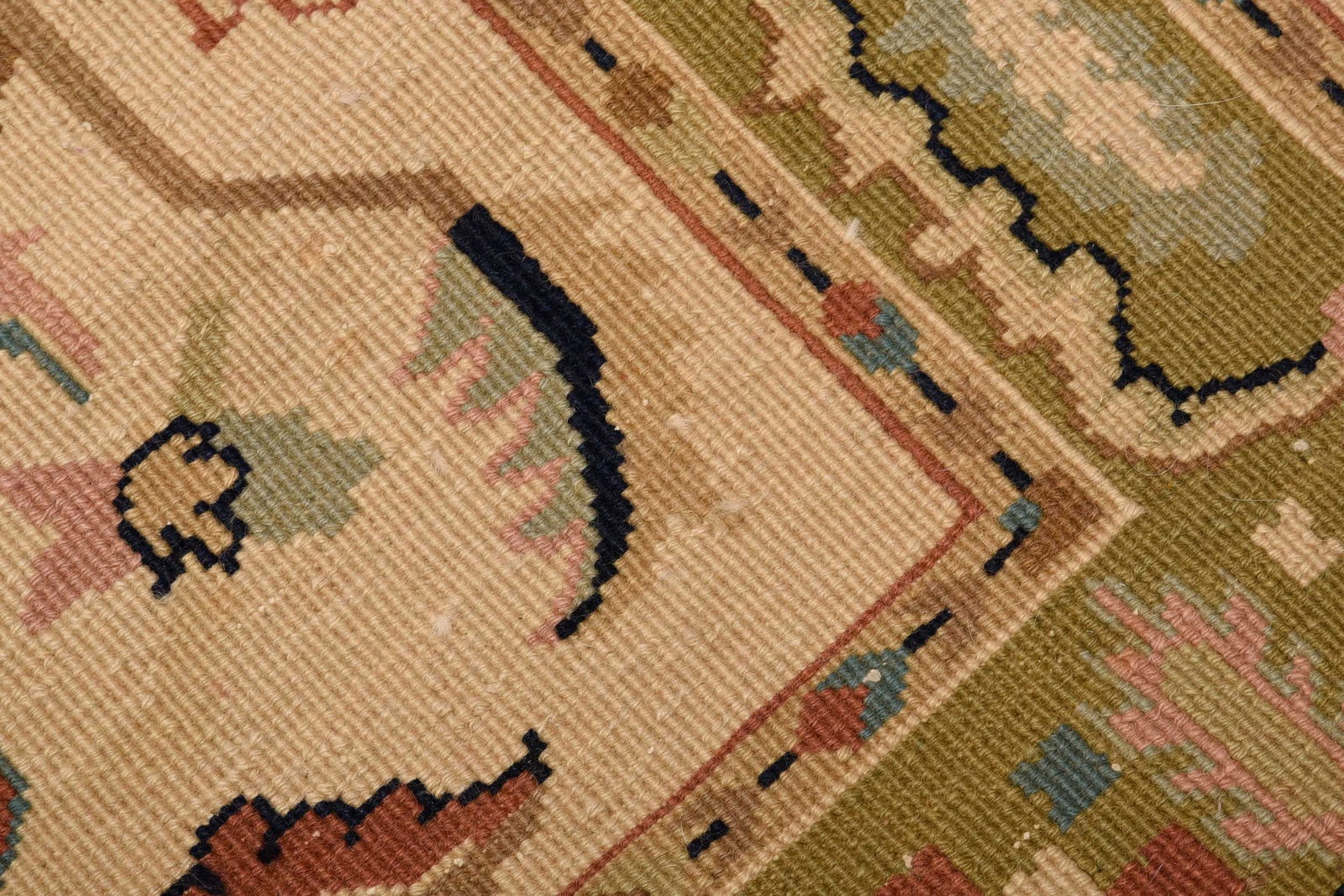 Flat Weave Woolen Rug - 6