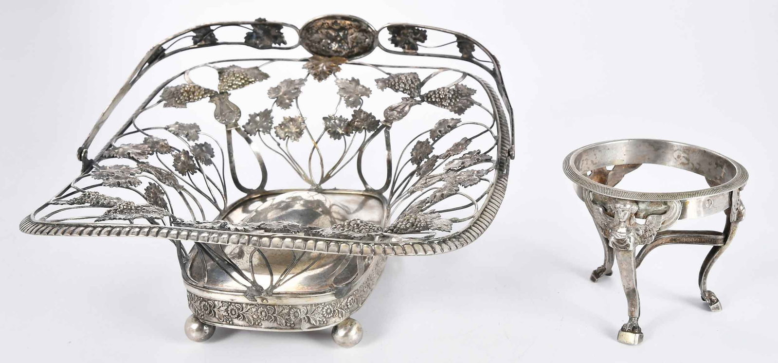 15 Continental Silver Table Items - 5