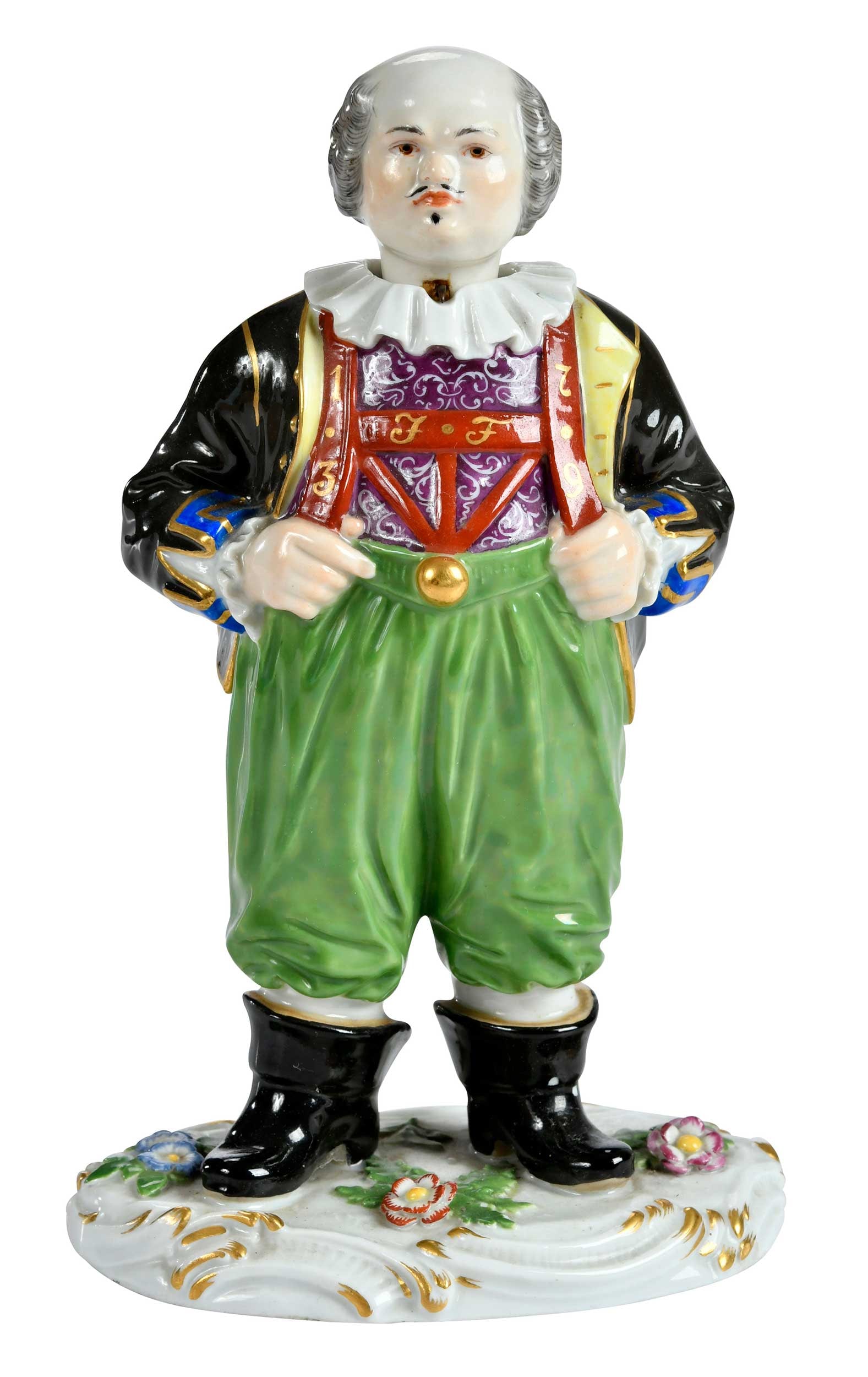 Meissen Nodder Figure, European Court Jester (1 of 7)