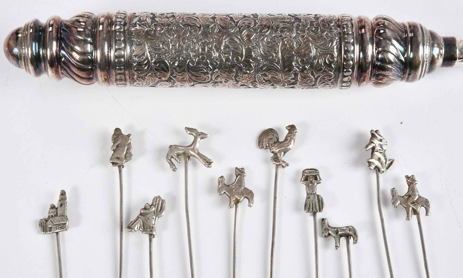Seven Silver Table Objects - 3