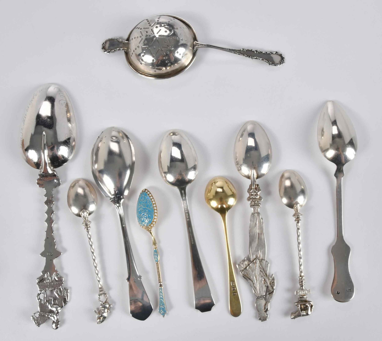 34 Pieces Assorted Silver Flatware - 3
