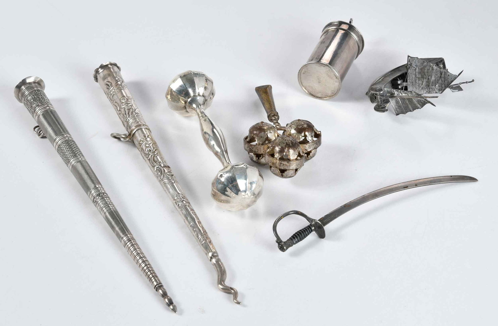 Seven Silver Items - 2