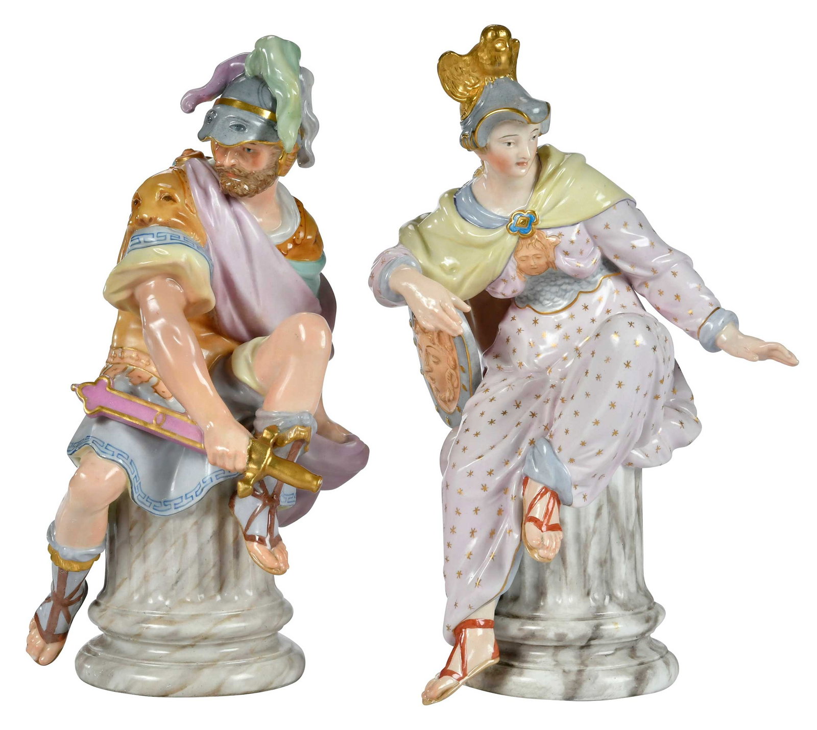 Two 19th Century Berlin KPM Porcelain Figures (1 of 11)