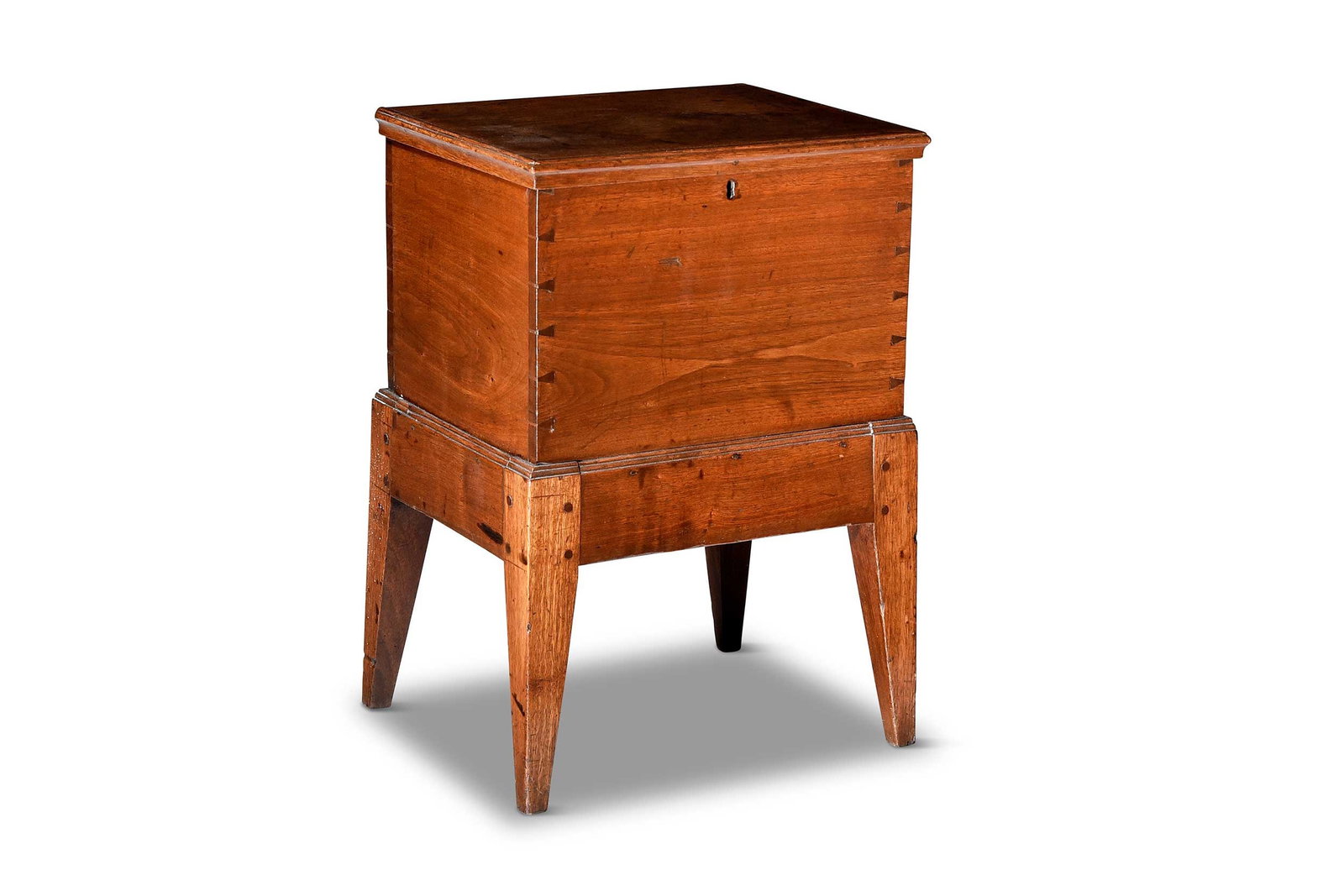 Rare Miniature North Carolina Walnut Sugar Chest, Frank Horton Provenance (1 of 20)