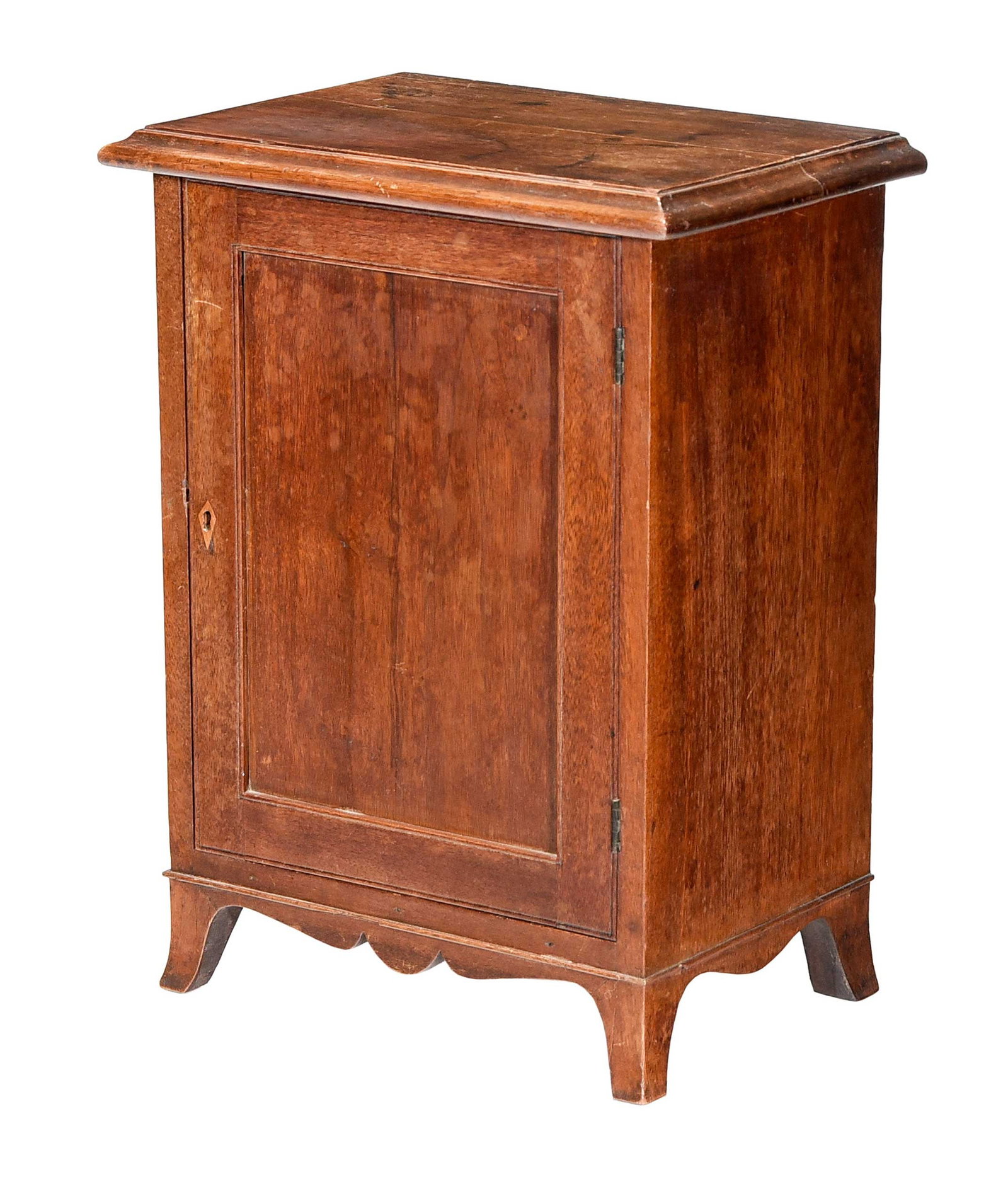 Lyon Family Havre de Grace, Maryland Federal Paneled Walnut Spice Cabinet (1 of 12)