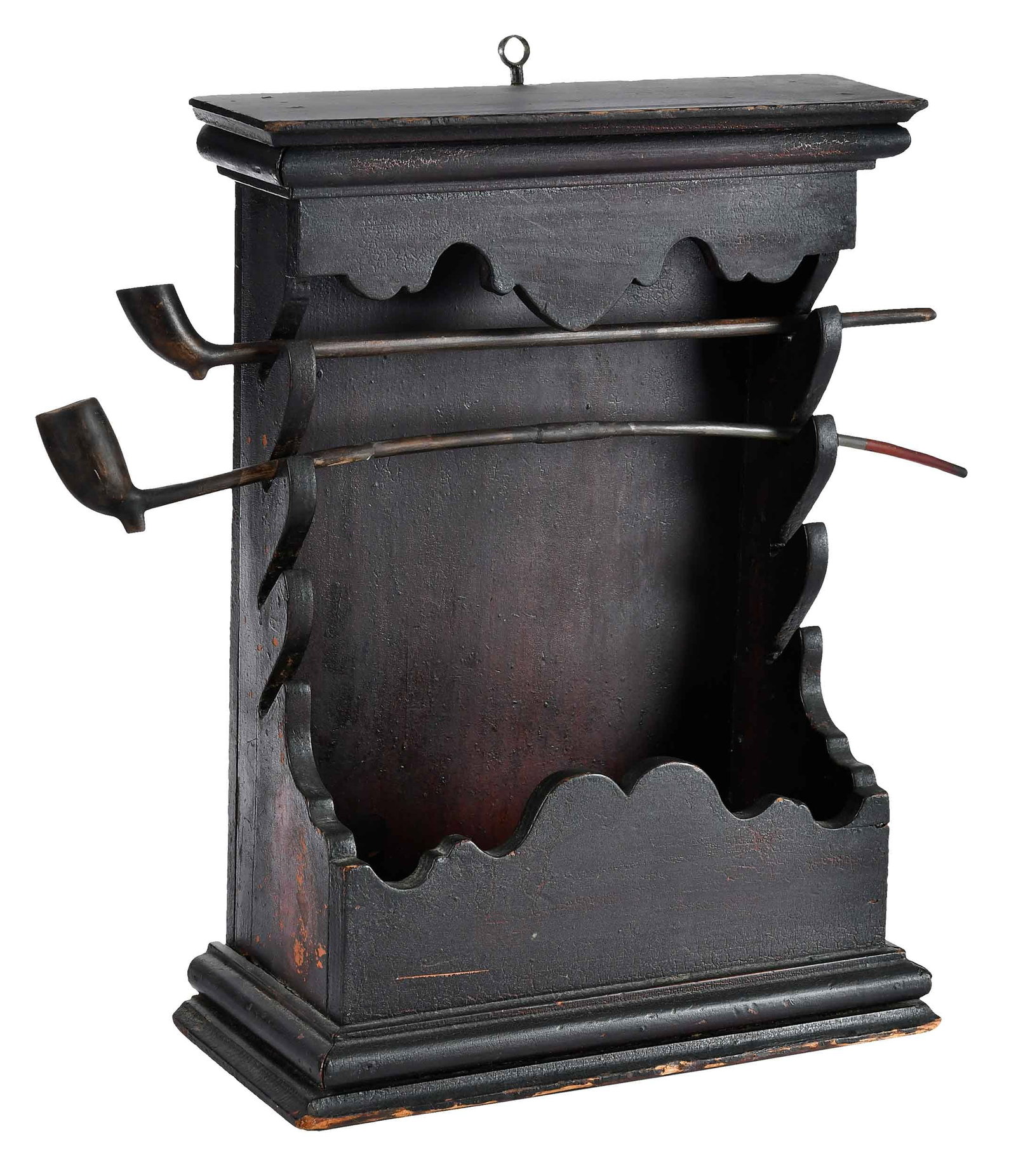 Rare New England Pipe Rack in Old Surface, Ex. Feldman Collection (1 of 15)