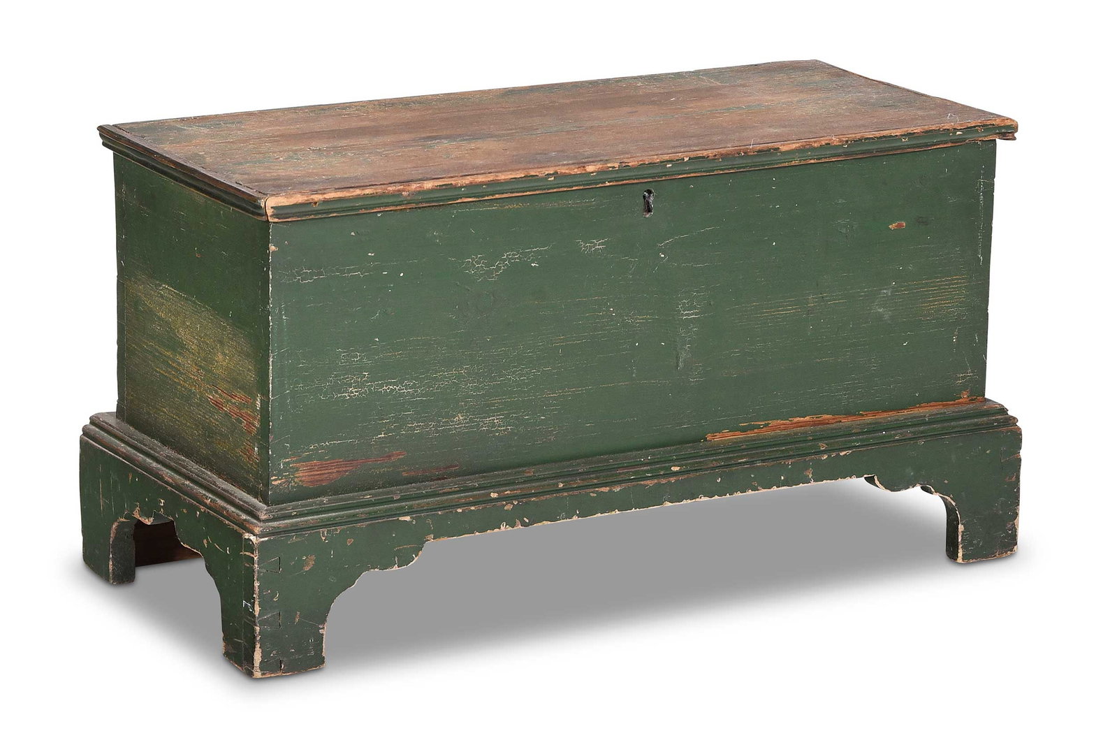 Tyne Family Tennessee Diminutive Chippendale Painted Blanket Chest, Monty Young Provenance (1 of 18)