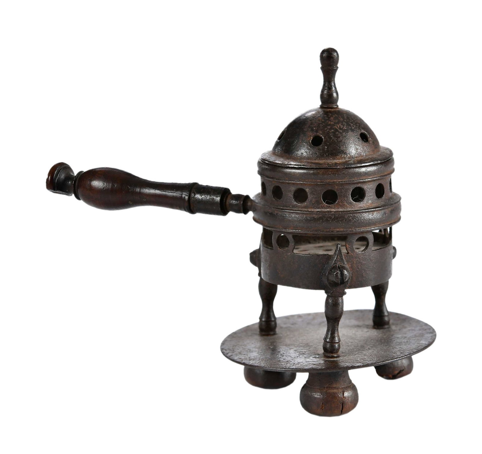 Early Wrought Iron Miniature Brazier, Snyder Provenance (1 of 8)