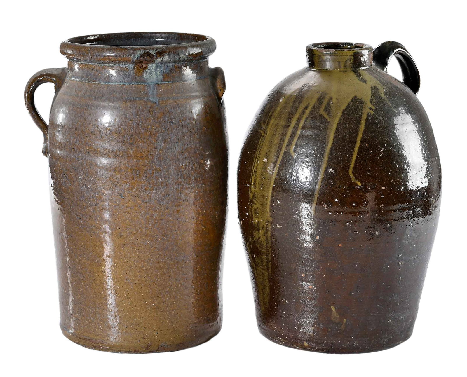 Alabama Attributed Stoneware Jug and Jar (1 of 20)