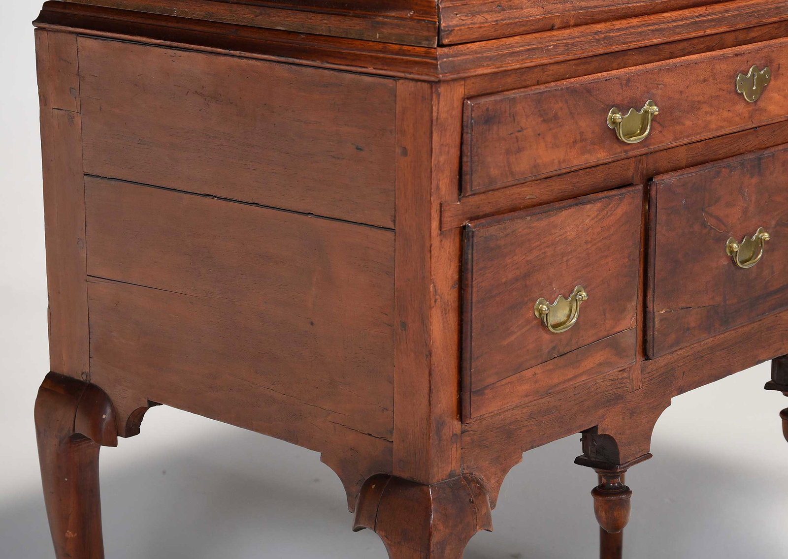 Marshall Family Massachusetts Queen Anne Rare High Chest and Dressing Table Suite, - 19