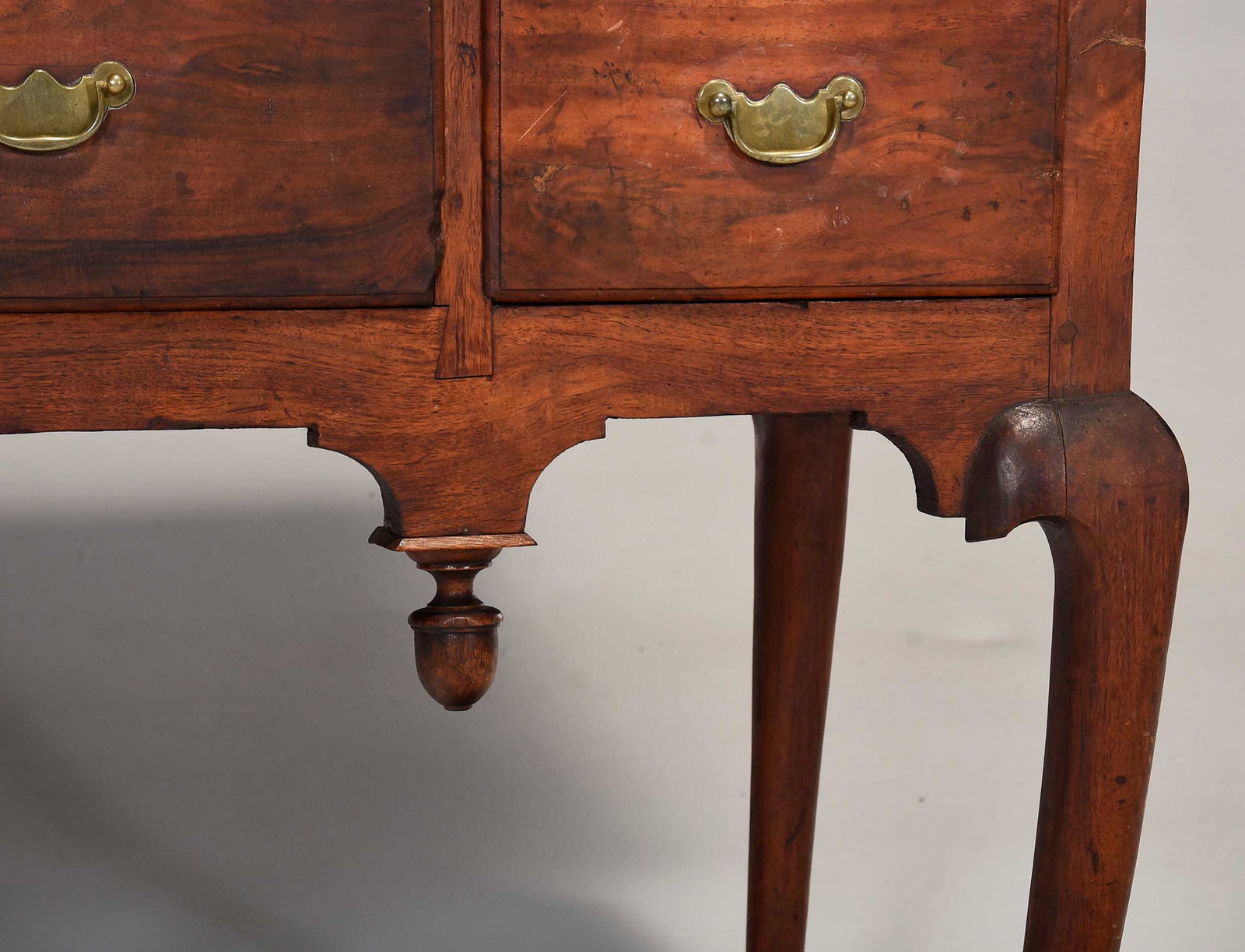 Marshall Family Massachusetts Queen Anne Rare High Chest and Dressing Table Suite, - 6