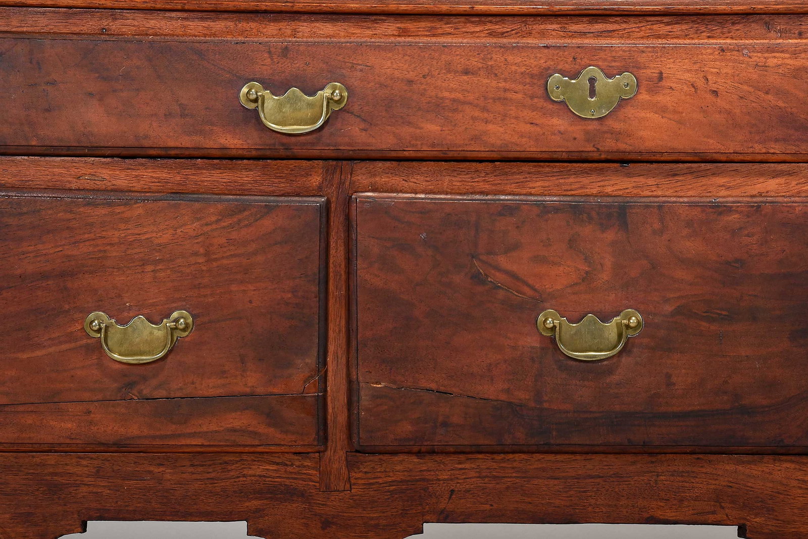 Marshall Family Massachusetts Queen Anne Rare High Chest and Dressing Table Suite, - 7