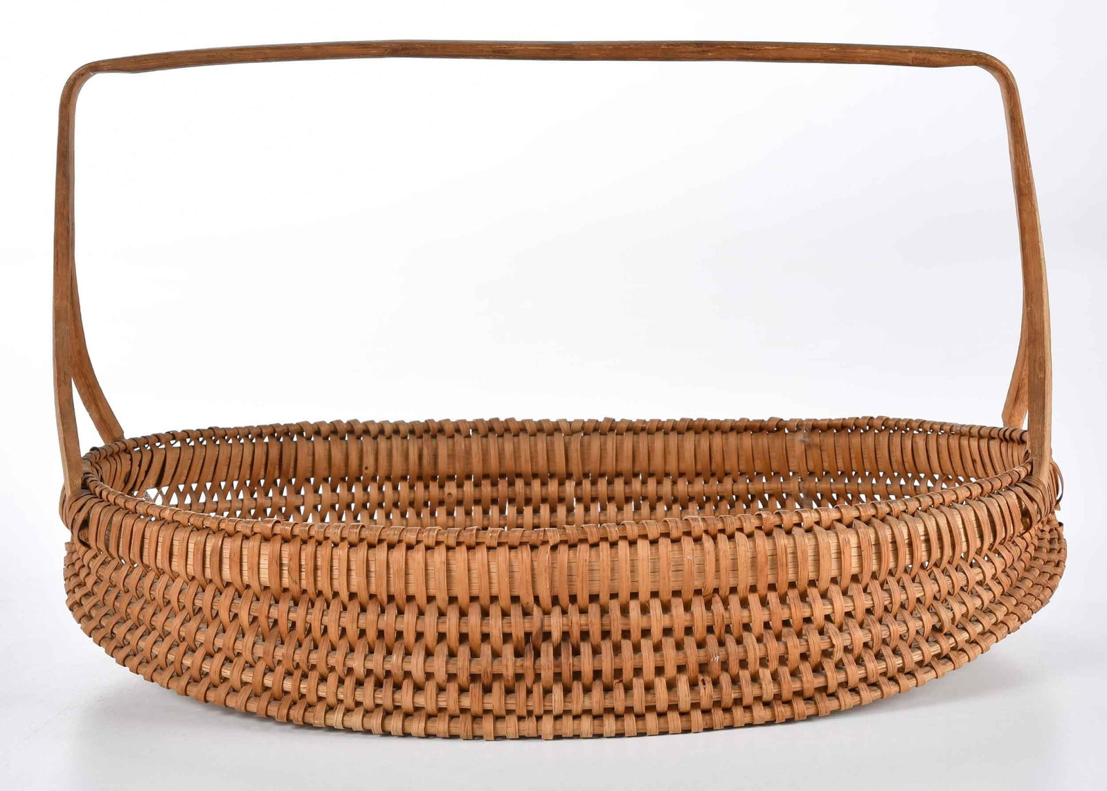 Wythe County Virginia Attributed Split Handle Basket - 2